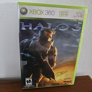Halo 3 Xbox 360 Disc + Poster
